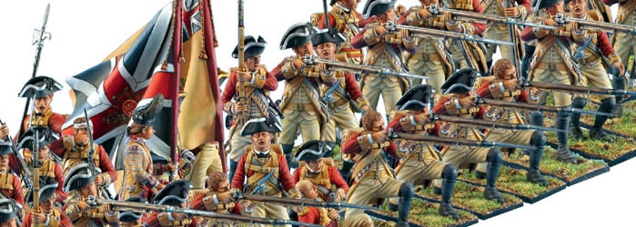 The British 22nd Regiment of Foot