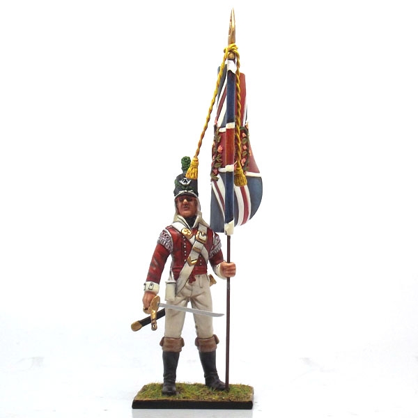 Nap 13 - 43rd Light Infantry Officer with Kings Colours
