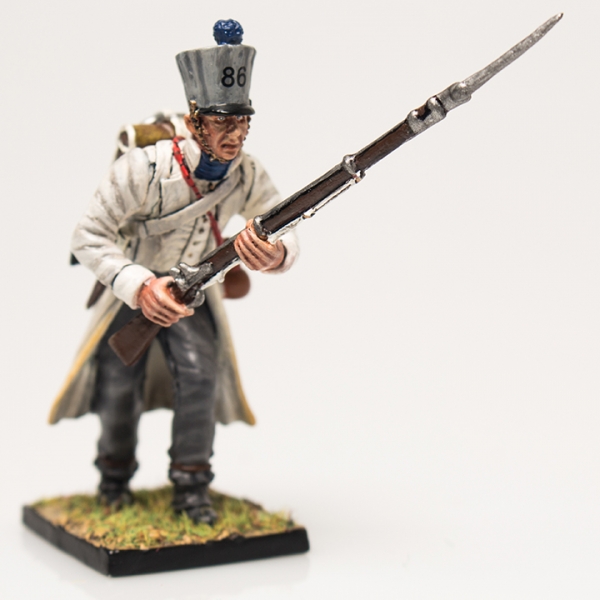 Nap 20a - French 86th Line Fusilier Advancing Crouching